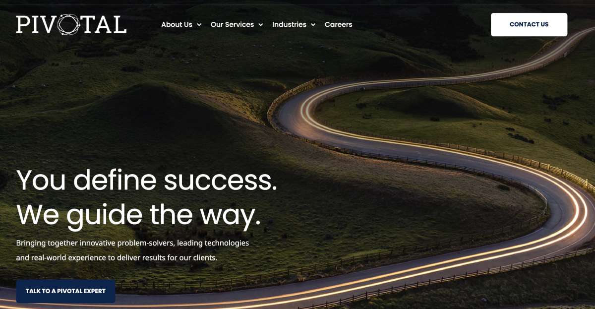 Pivotal Finance: Website